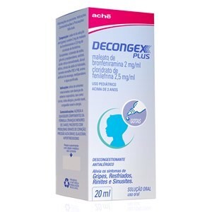 Decongex Plus Aché 20ml Solução