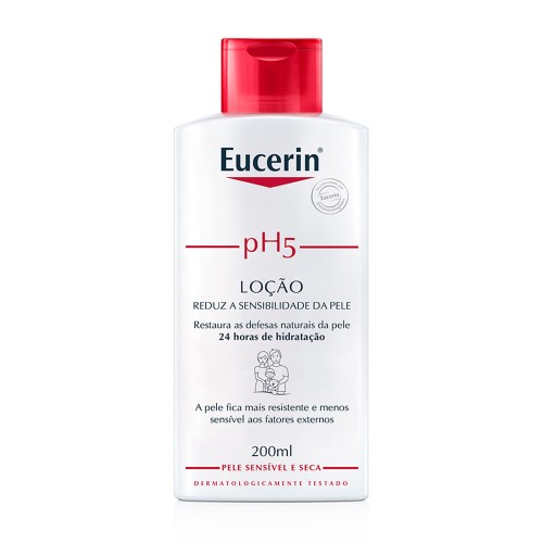 Loção Hidratante Eucerin PH5 Pele Sensível e Seca 200ml