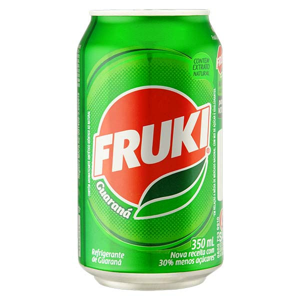 Refrigerante Guaraná Fruki Lata 350Ml