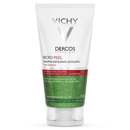 Shampoo Esfoliante Anticaspa Vichy Dercos Micro Peel 150g