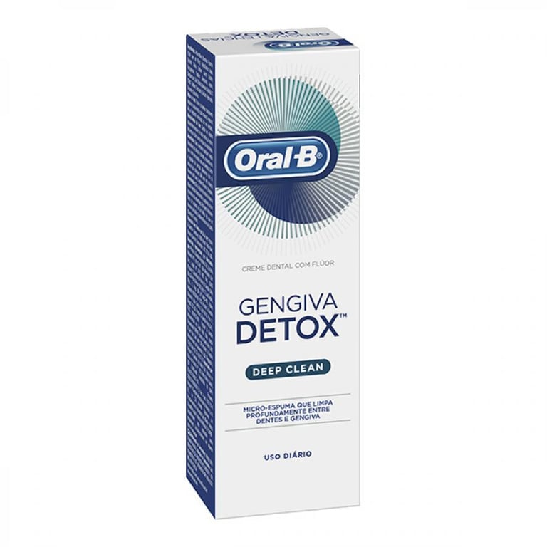 Creme Dental Oral-b Gengiva Detox Deep Clean 102g