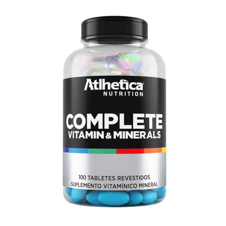 Complete Multi-Vit Multivitamínico 100 tabletes - Atlhetica Nutrition