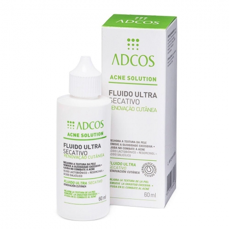 Adcos Acne Solution 60Ml Fluid Ultra - Adcos