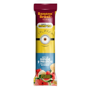 Barra De Frutas Banana Brasil Kids Melancia E Banana 22g