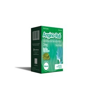 Angino Rub Menta 16 Pastilhas