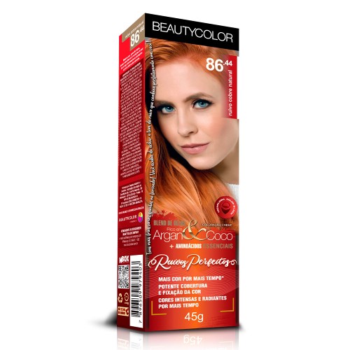 Tintura Beautycolor Ruivo Cobre Natural 86.44