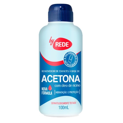 Removedor De Esmalte By Rede A Base De Acetona 100ml