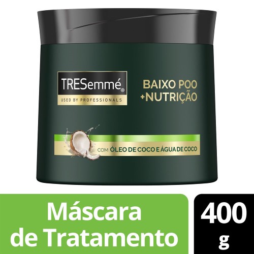 Máscara de Tratamento Tresemmé Baixo Poo + Nutrição com 400g