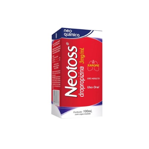 Neotoss Dropropizina 1,5mg/ml Xarope Adulto 100ml