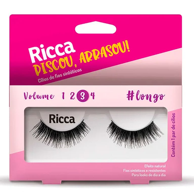 Cílios Postiços Ricca Longo 309