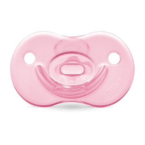 Chupeta de Silicone Lillo Soft Calming Tamanho 2 Rosa com 1 unidade