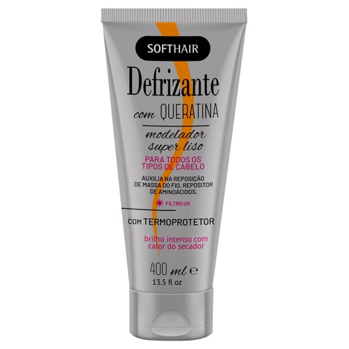 Defrizante Soft Hair Queratina 400ml