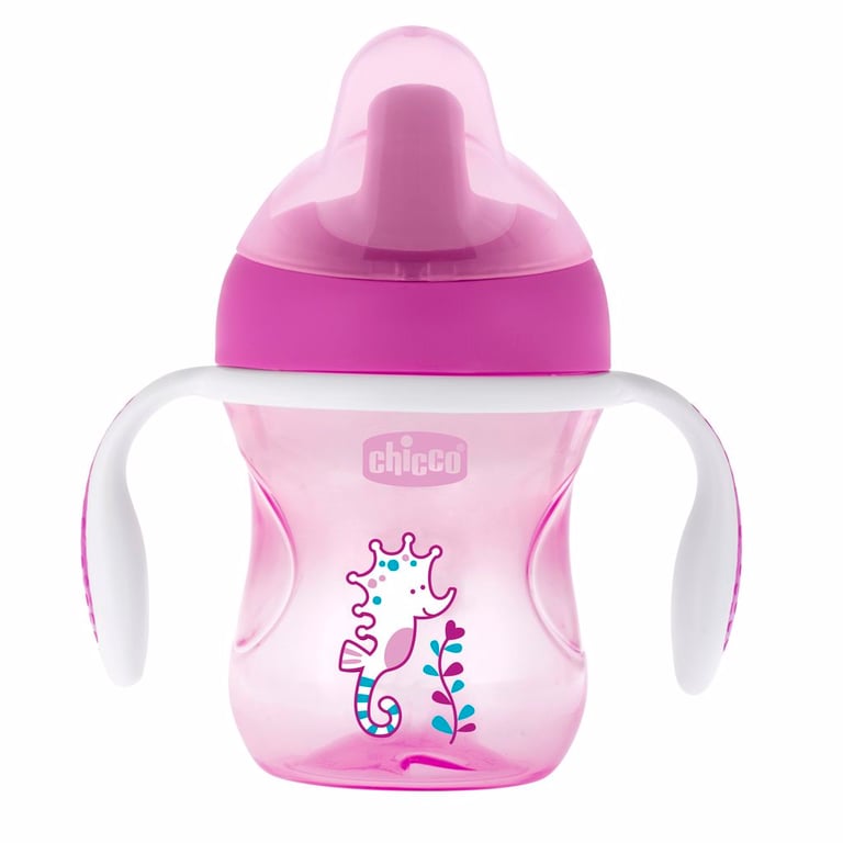 Copo De Aprendizagem Girl Chicco 6m+ Rosa