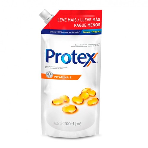 Sabonete Líquido Protex Vitamina E Refil 500ml