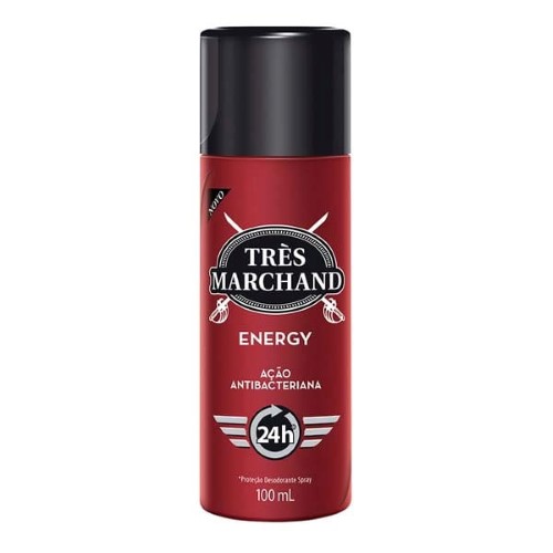 Desodorante Spray Tres Marchand Energy 100ml