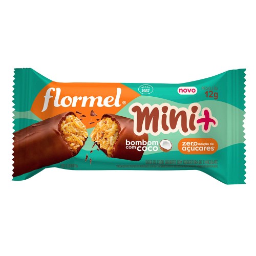 Mini Bombom Com Coco Flormel 12g