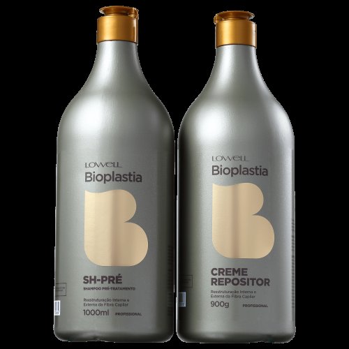 Lowell Bioplastia Kit - Shampoo + Creme