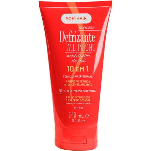 Defrizante All In One Soft Hair 10 em 1 Modelador de Fios 240ml