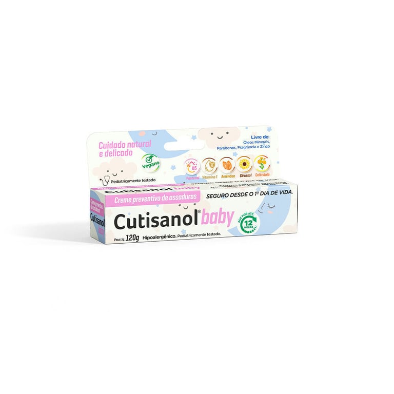 Creme Preventivo de Assaduras Cutisanol Baby 120g