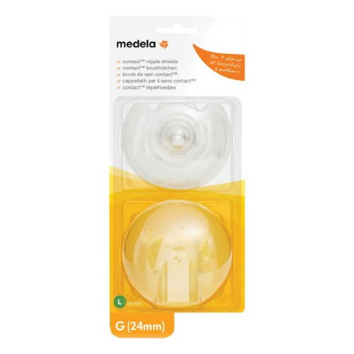 Protetor de Mamilo de Silicone Medela G 24mm 2 Unidades