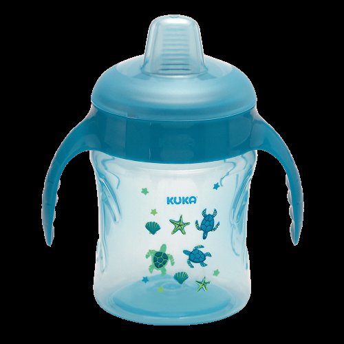 Caneca Treinamento Kuka Decorada Color Fun Azul 200ml