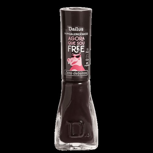 Esmalte Cremoso Dailus Hipoalergênico Agora que Sou Free 8ml - Zero Defeitos