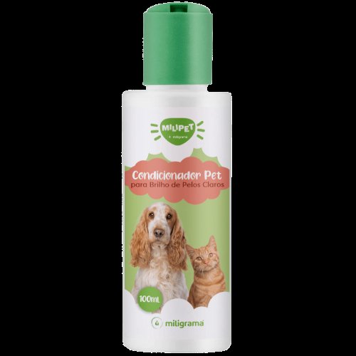 Condicionador Pet para Brilho de Pelos Claros 100ml