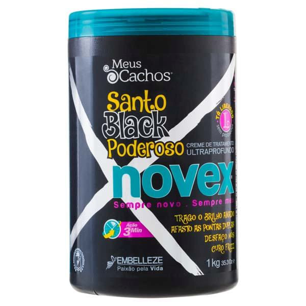 Creme de Tratamento Novex Meus Cachos Santo Black Poderoso com 1kg