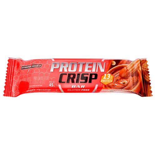 Barra De Proteina Protein Crisp Bar Sabor Churros Com Doce De Leite 45g