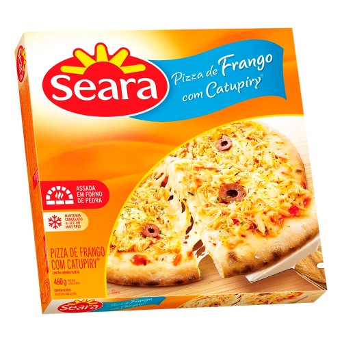 Pizza de Frango com Catupiry Seara 460g