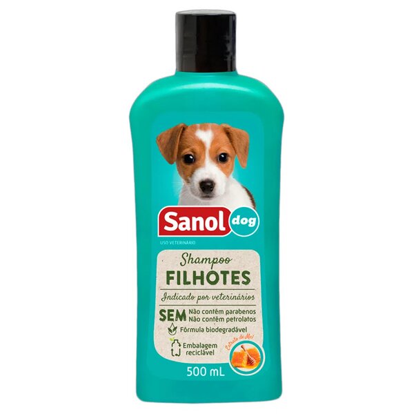 Atacapet Sanol Dog Filhotes Shampoo 500Ml @