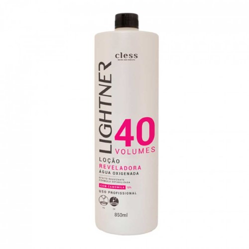 Água Oxigenada Cremosa Lightner 40 Volume com 850ml