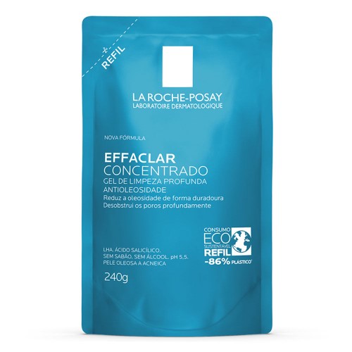 Gel de Limpeza Effaclar Concentrado Refil 240g