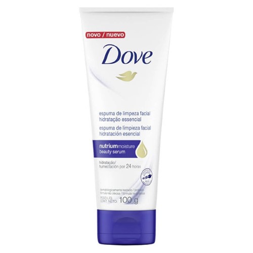 Espuma Dove Limpeza Facial Hidratante Essenc 100G - Dove