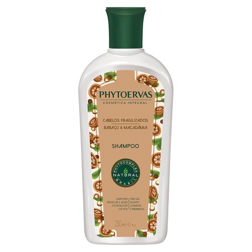 Shampoo Phytoervas Cabelos Fragilizados Babaçu e Macadâmia 250ml