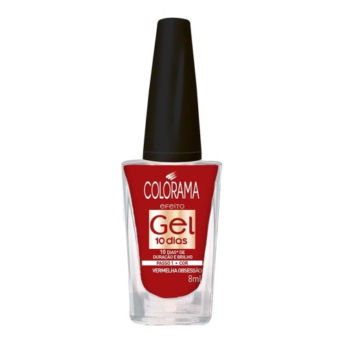 Esmalte Colorama Gel Vermelha obsessão