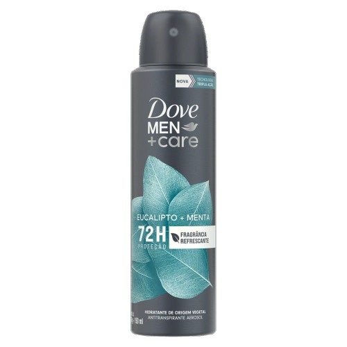 Desodorante Antitranspirante Aerosol Dove Men+Care Eucalipto e Menta 150ml