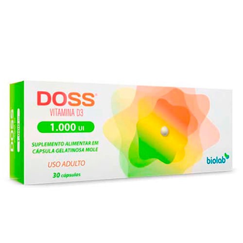 Doss 1000UI Biolab 30 Cápsulas