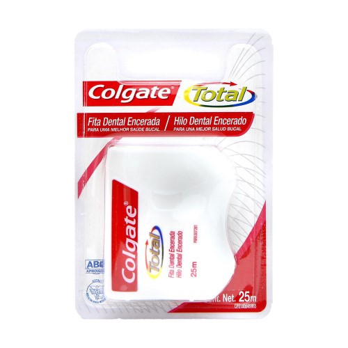 Fita Dental Colgate Tot Encerada 25M - Colgate