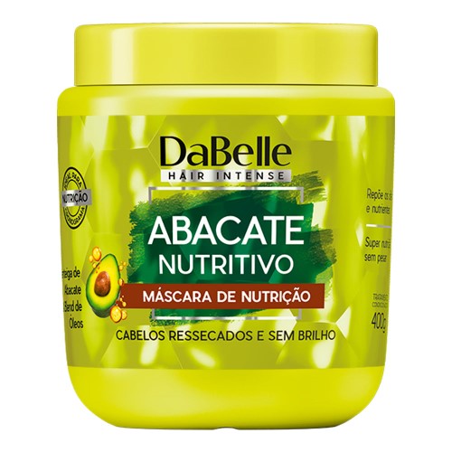 Máscara de Tratamento Capilar Dabelle Hair Intense Abacate 400g