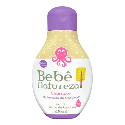 Shampoo Bebê Natureza Lavanda do Campo 230ml