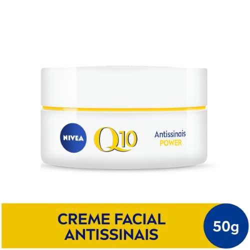 Creme Facial Antissinais Dia Nivea Q10 Plus Pele Normal a Seca FPS 30 com 52g