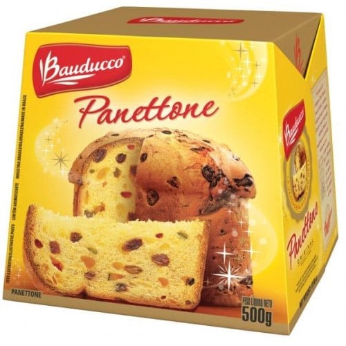 Panettone Bauducco Frutas Cristalizadas 500g