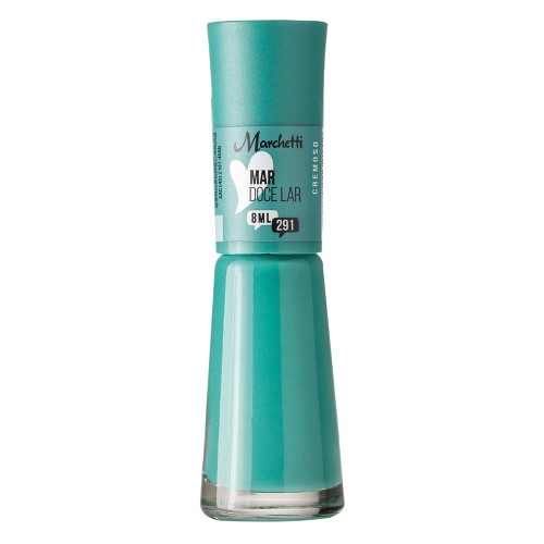 Esmalte Marchetti Cremoso Cor Mar Doce Lar 291 com 8ml