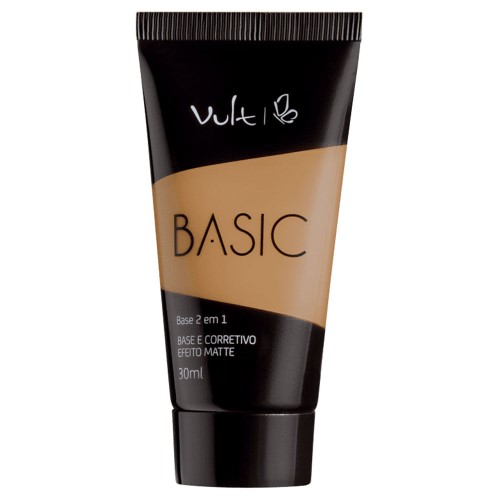 Base Líquida 09 Vult Basic 2 Em 1 Efeito Matte - 30ml