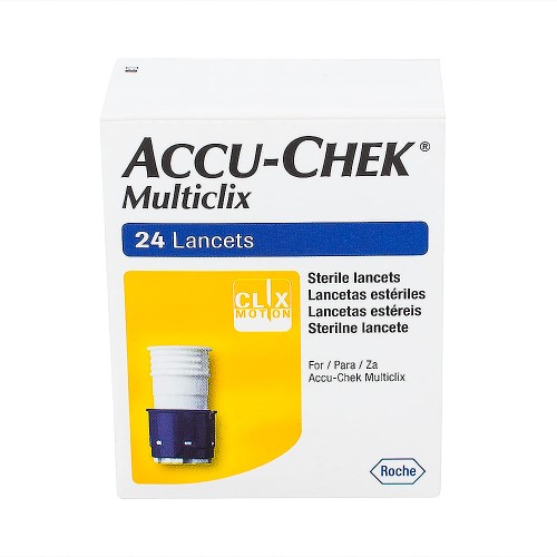 Lan Accu Check Multiclix 24Un - Accu Chek Multiclix