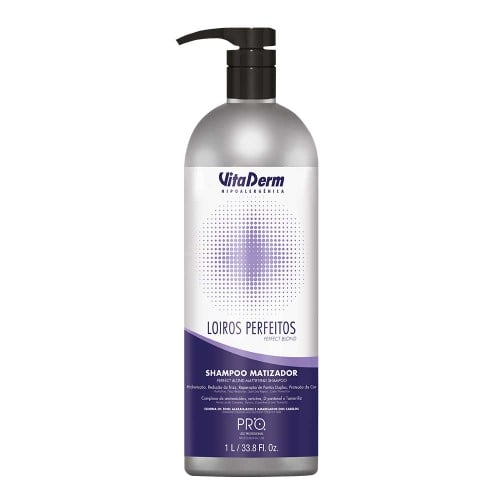 Vita Derm Matizador Loiros Perfeitos Shampoo 