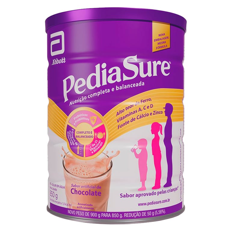 Suplemento Infantil Pediasure Sabor Chocolate 850g