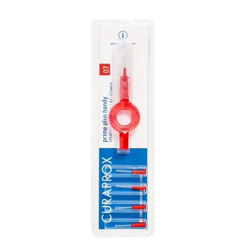 Refil Interdental 0,7 MM Curaprox Cor Vermelha com 4 unidades