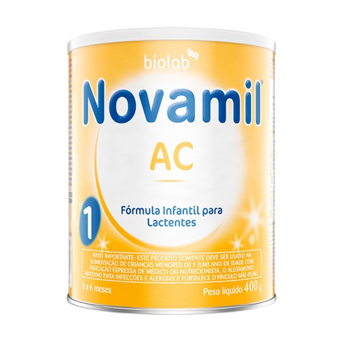 Fórmula Infantil Novamil AC 1 Biolab com 400g